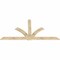 Ekena Millwork Redmond Rough Sawn Timber Gable Bracket, Douglas Fir, 108"W x 54"H x 2"D x 6"F, 12/12 Pitch GBW108X54X0206RED00RDF - alternate 4